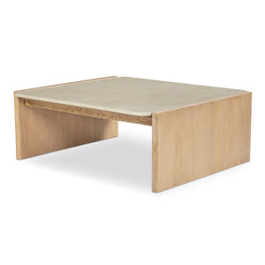 Moe's Lane Coffee Table with Botticino Marble Top