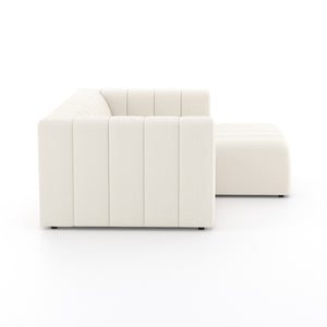 Langham Channeled 2pc Sectional In Raf Ch