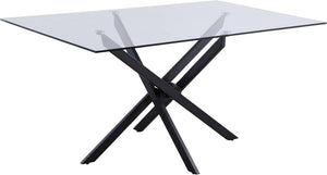 Sophia Dining Table In Matte Black
