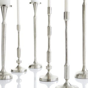 Large Reveri Candleholder in Nickel