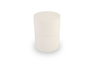 Stacked Stool, Gel Coat White