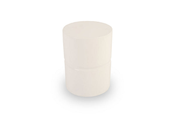 Stacked Stool, Gel Coat White