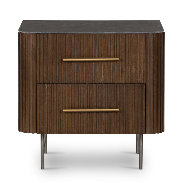 Fletcher Nightstand In Bluestone