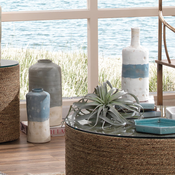 Sedona Ceramic Decorative Vessels (Set of 3)