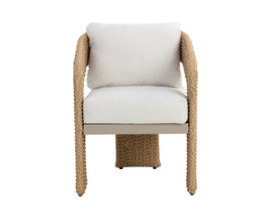 PYLOS DINING ARMCHAIR - NATURAL - LOUIS CREAM