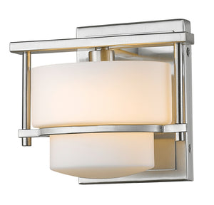 Porter 1 Light Wall Sconce in Brushed Nickel Finish