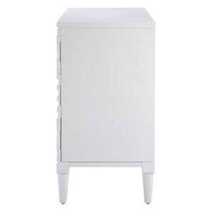 Colby Drawer Chest In White