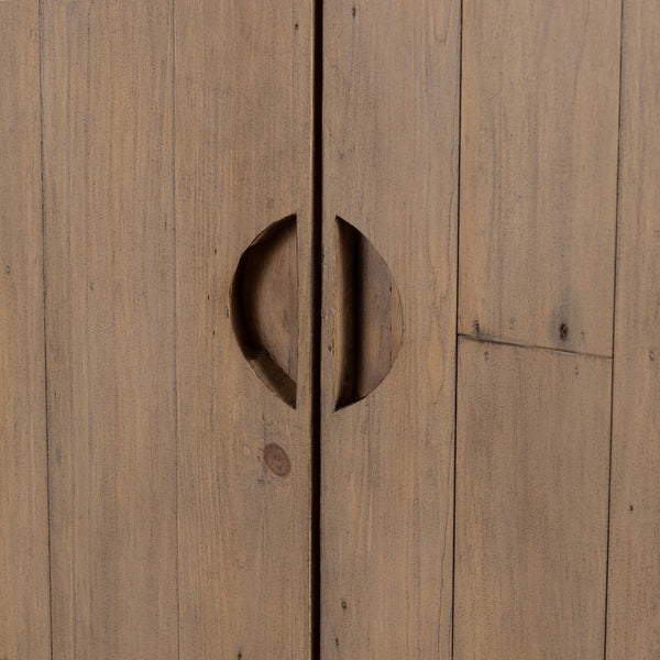 Everson Cabinet In Scrubbed Teak
