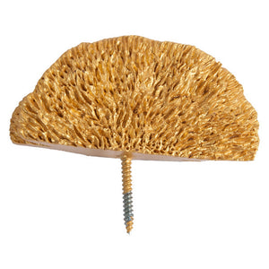 Shelf Mushroom Wall Play, Set of 2, Gold Painted