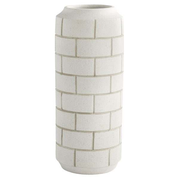 Mason Vase | White -Large