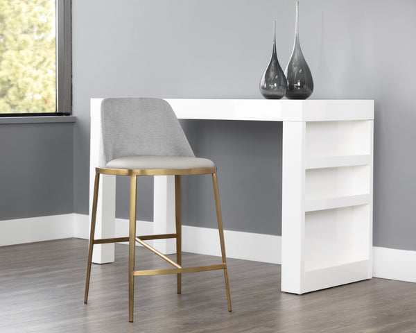DOVER COUNTER STOOL - NAPA STONE / POLO CLUB STONE
