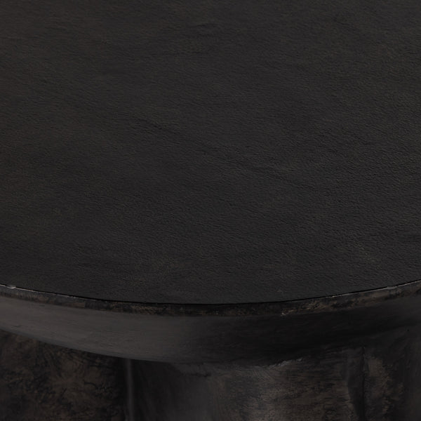 Sante 36" Coffee Table In Raw Black