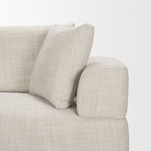 Warner Oatmeal 3 Piece Sofa Set w/Corner Piece