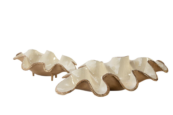 Champagne Roff Bowl Set