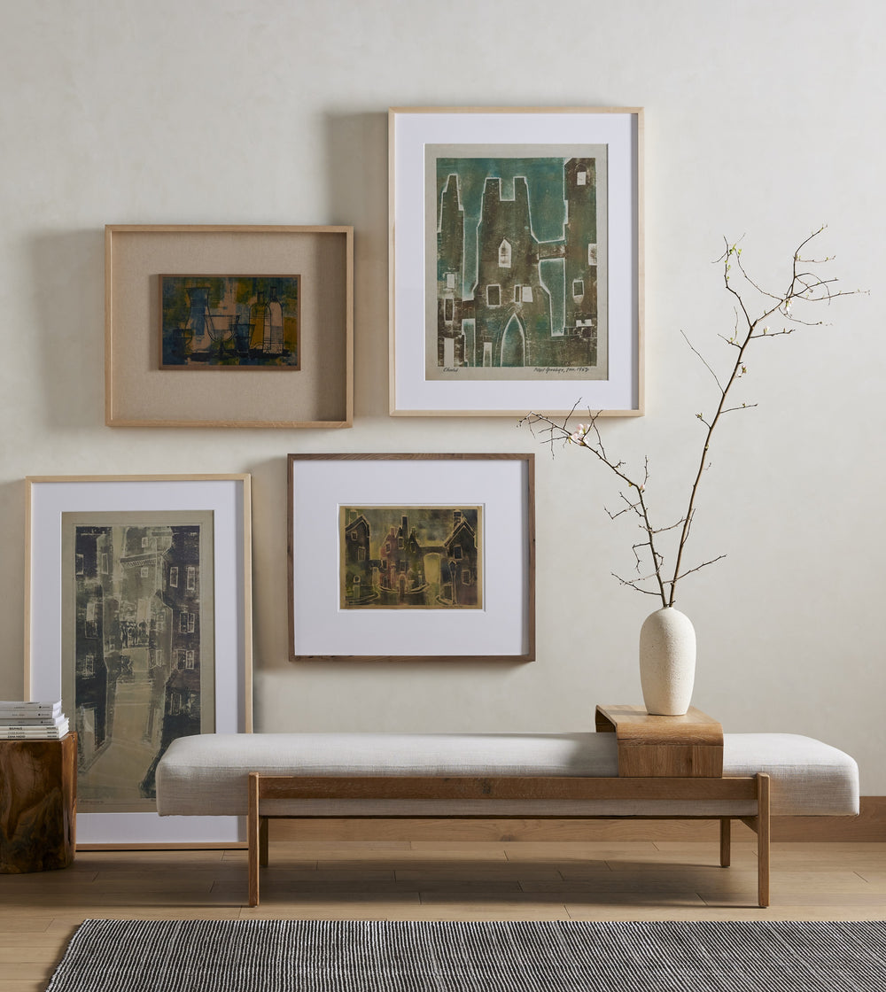 Teak Square Stool In Teak Root