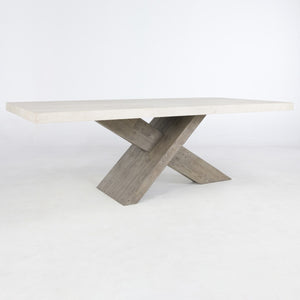 Durant Solid Wood Reclaimed Pine Dining Table