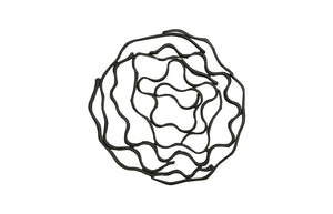 Vine Wall Flower, Black