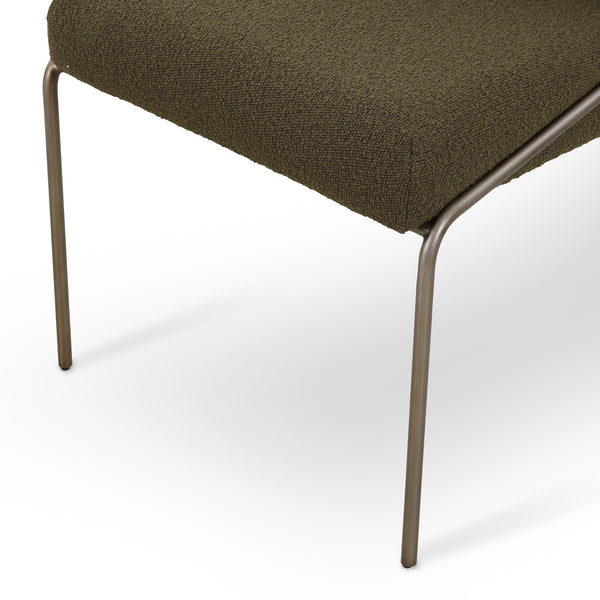 Astrud Dining Chair In Fiqa Boucle Olive