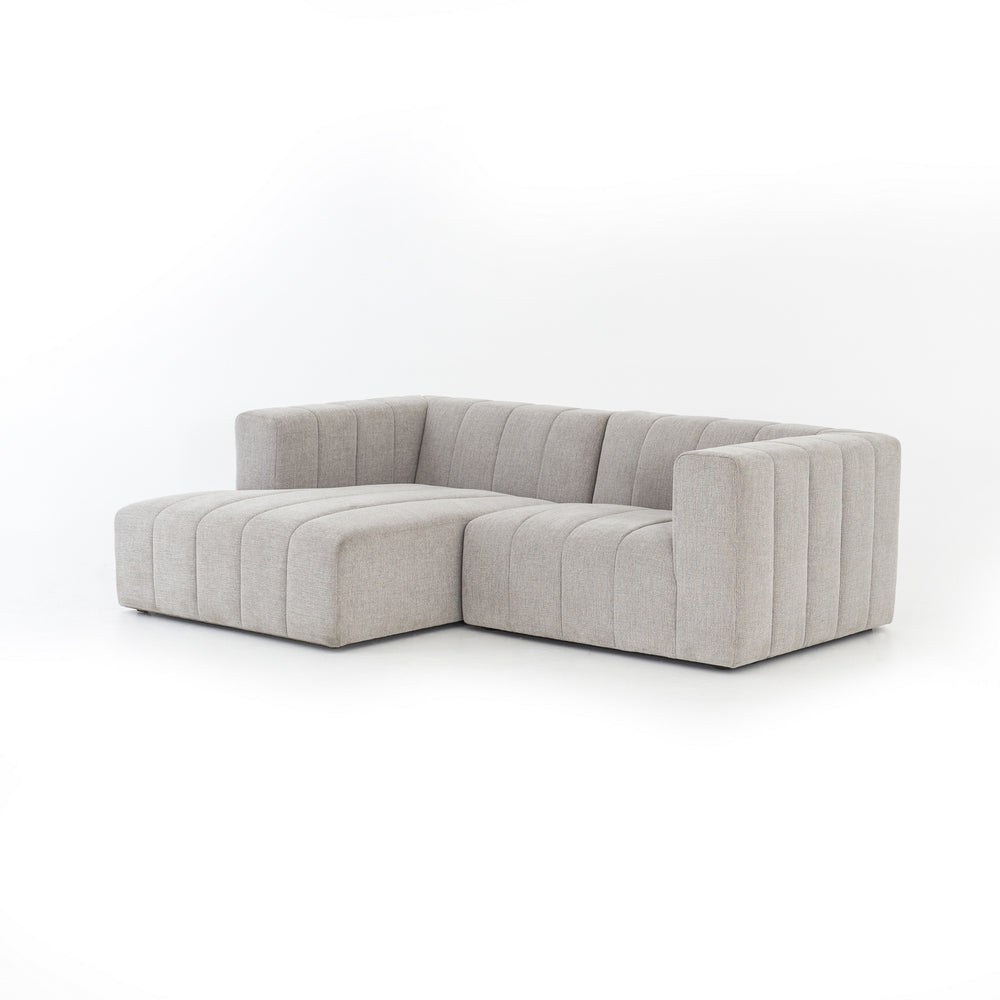 Langham Channelled 2-Pc Sectional-Laf Ch