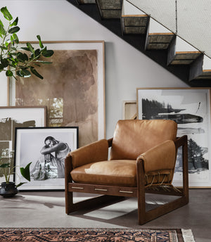 Dustin Chair In Palermo Cognac