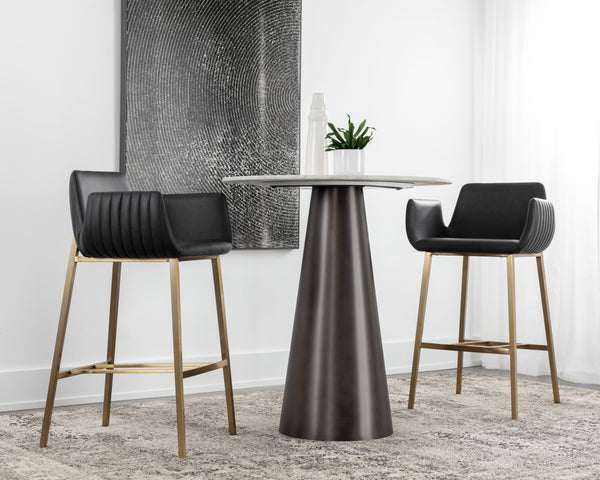 LUCANO BARSTOOL - BRAVO BLACK
