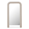 Ellison Mirror Beige with Fabric Upholstery