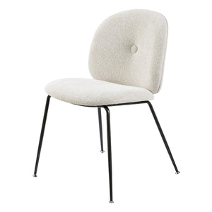 Nisha KD Fabric Dining Side Chair, Posh Ivory
