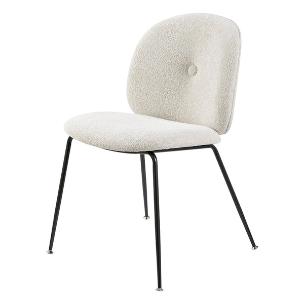 Nisha KD Fabric Dining Side Chair, Posh Ivory