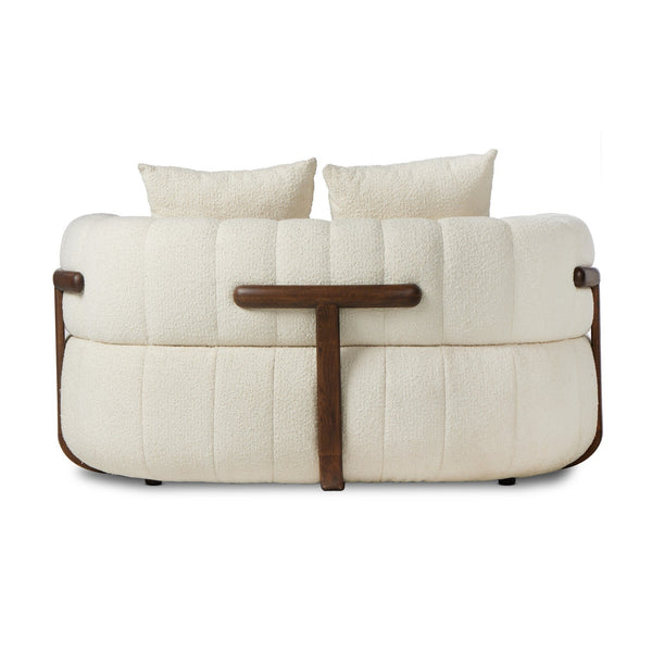 Doss Media Lounger In Terra Brown Oak