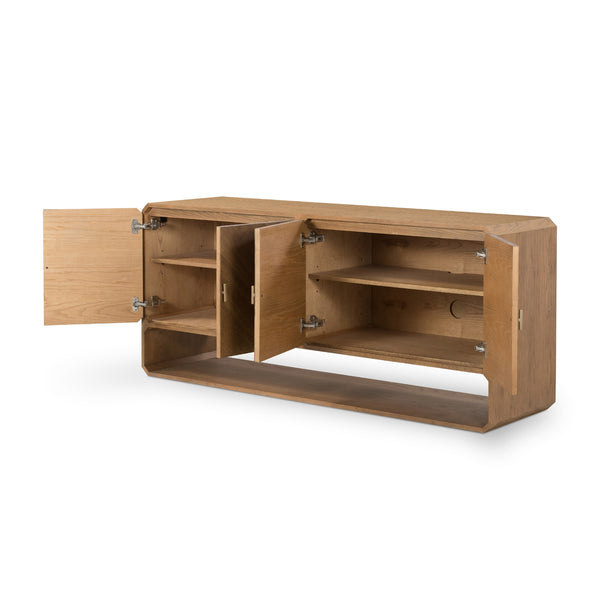 Caspian Sideboard In Natural Ash Veneer