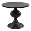 Moe's Lexie Dining Table Black with Rounded Base