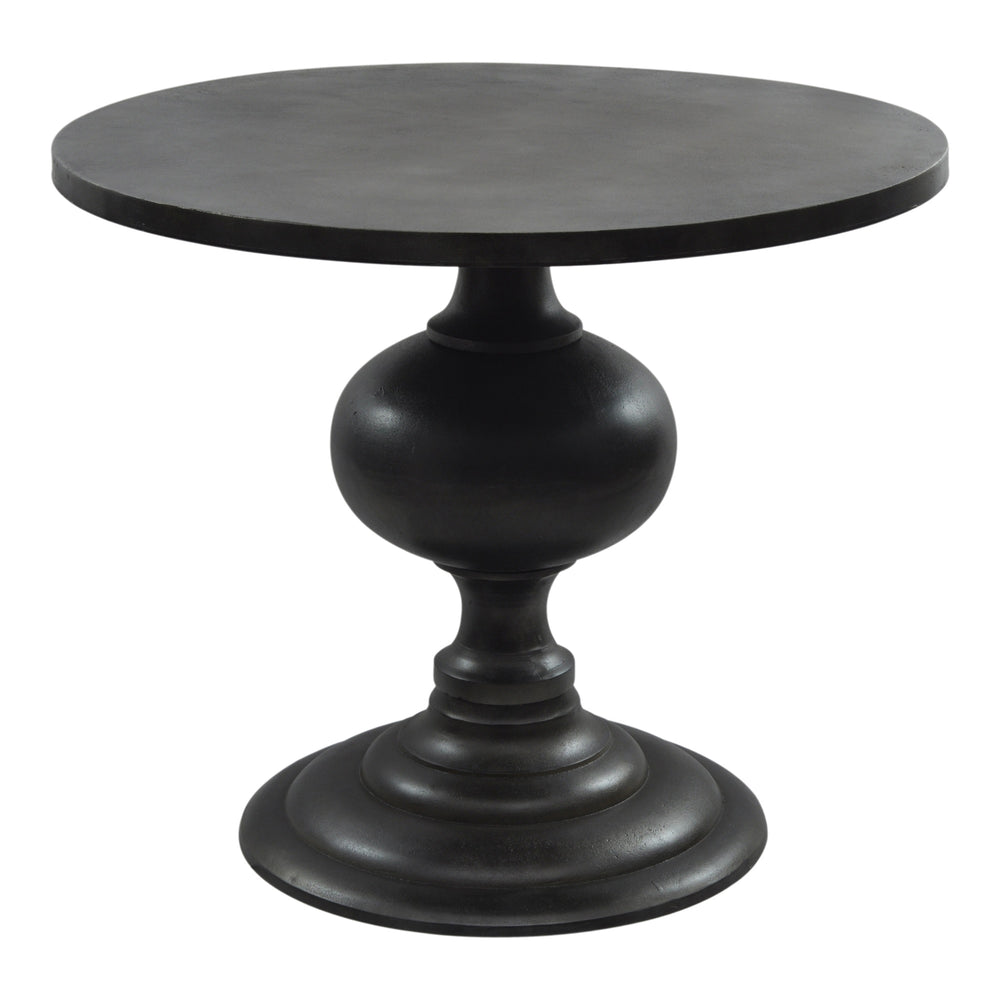 Moe's Lexie Dining Table Black with Rounded Base