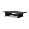 Isaac Coffee Table - Smoked Black Veneer