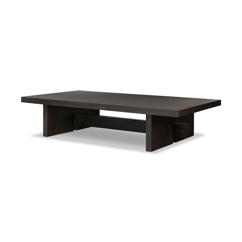 Isaac Coffee Table - Smoked Black Veneer