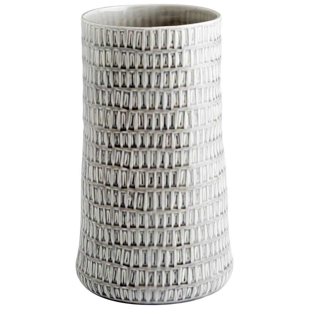 Somerville Vase in Oyster Silver