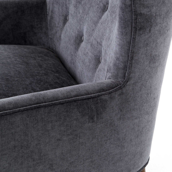 Clermont Chair-Soft Charcoal Grey