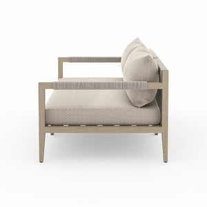 Sherwood Outdoor Sofa In 63" In Brown/Faye San