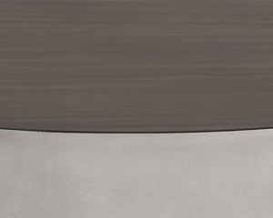 Diaz Coffee Table - Grey - Wood Grain Brown