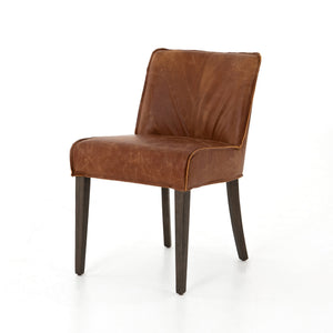 Aria Dining Chair In Sienna Chestnut
