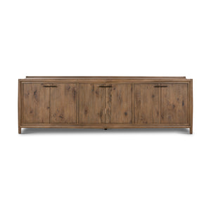 Glenview 6 Door Sideboard In Weathered Oak