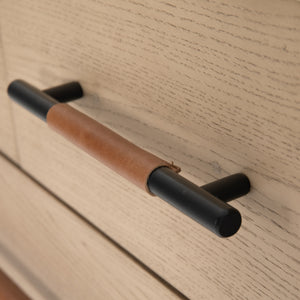 Rosedale 6 Drawer Tall Dresser In Yucca Oak