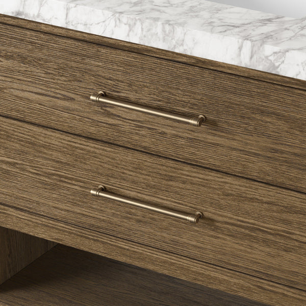 Anthem Single Vanity - Washed Natural Veneer