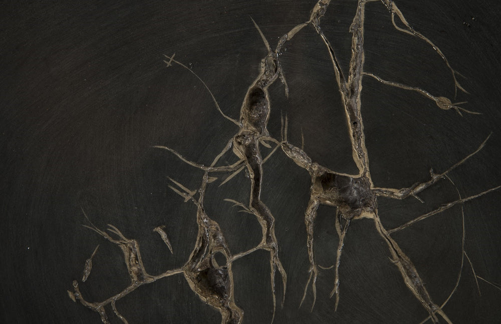 Cast Petrified Wood Wall Tile, Resin