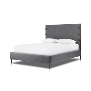 Anderson Bed In Knoll Charcoal In Queen