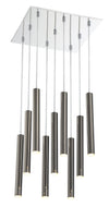 Forest 9 Light Island/Billiard in Chrome Finish
