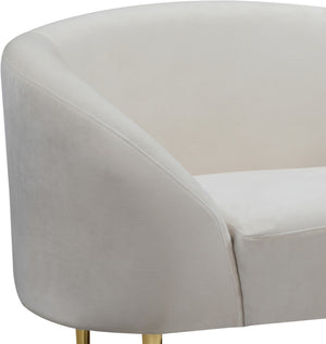 Bradford Chair In Cream Velvet