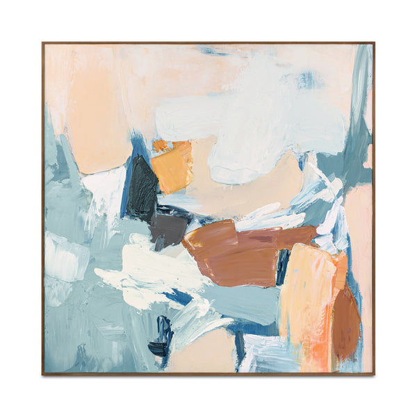 Moe's Cherish Multicolor Framed Painting