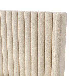 Montgomery King Bed - Thames Cream