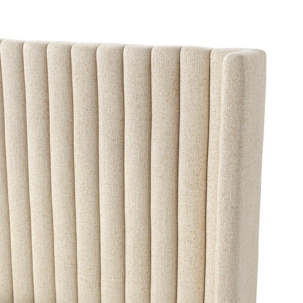 Montgomery King Bed - Thames Cream