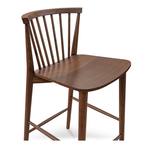 Marley Counter Stool in Walnut
